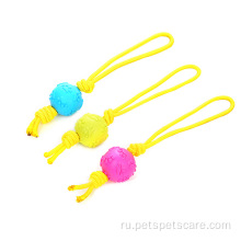 Многоцветные дешевые прочные игрушки для домашних собак TPR